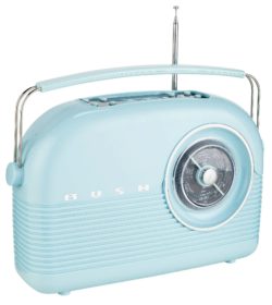 Bush - Classic Retro DAB Radio - Cornflower Blue